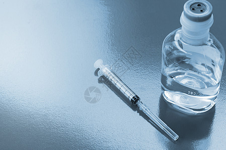 Syringe 或注射针药店诊所填料手术疾病科学医生外科乐器实验室图片