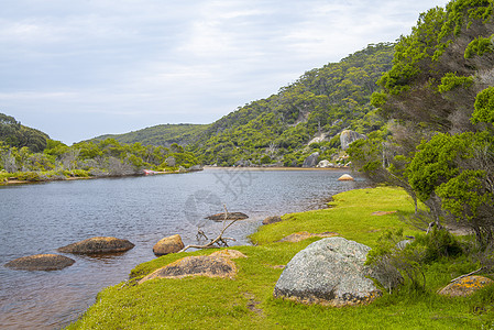 澳大利亚国家公园 Tidal河和roc气候旅游环境植物爬坡天空假期瀑布场景溪流图片