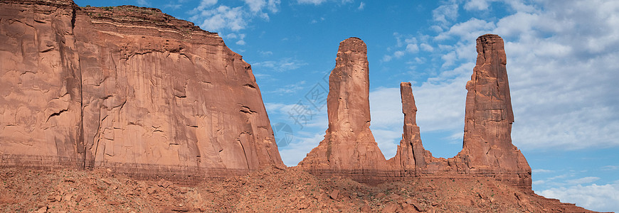 三姐妹会在美国古迹谷的岩层形成活动图片