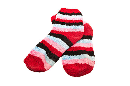 彩色长袜乐趣脚趾孩子礼物穿越衣服小丑羊毛童年袜子图片