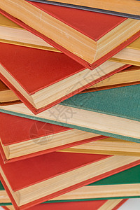 抽象书背景  垂直堆叠中的古红色和静音绿色艺术写作学校图书馆规划师文学小说班级容量知识图片