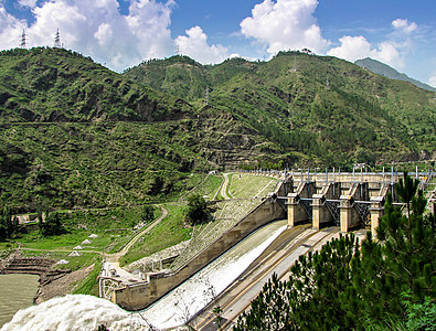 Pandoh大坝是印度喜马恰尔邦曼迪区比斯河上的堤坝图片