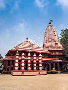 Ganesha勋爵寺庙位于印度马哈拉施特拉邦拉特纳吉里区镇沿海图片