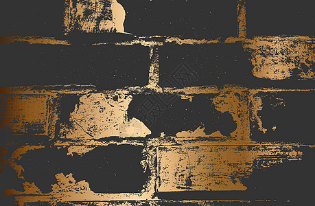 金砖墙 坚固的背面纹理很困苦材料墙纸铺路鹅卵石裂缝岩石煤渣插图石头建筑学图片