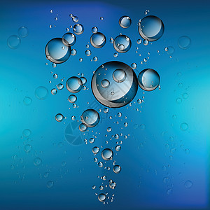 水泡在清晰的背景之下上升肥皂泡圆形液体创造力肥皂反射透明度泡沫蓝色圆圈图片