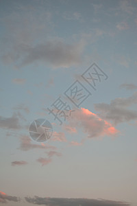 美丽的夜晚天空戏剧性日落香草天气阳光蓝色场景图片