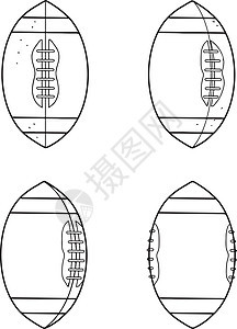 美国足球球螺旋序列绘图 USF图片