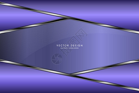 金属背景插图奢华科学框架高科技紫色商业艺术横幅技术图片