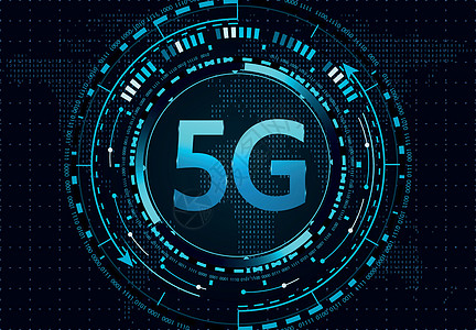 5G 新的无线高速互联网连接和无线上网图片