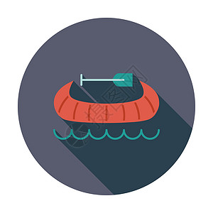 独木舟图标乐趣皮艇插图卡通片运动员追求小艇运动冒险健康图片