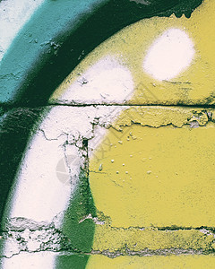 在砖墙纹理上涂鸦街道建筑艺术艺术品绘画创造力墙纸背景图片