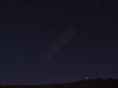 夜间天文摄影 的星空 天文台望远镜 拉帕尔马 加那利群岛 西班牙天空蓝色魔法数字天体行星旅行星座岛屿公园图片