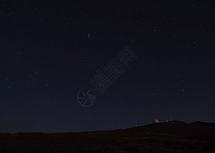 夜间天文摄影 的星空 天文台望远镜 拉帕尔马 加那利群岛 西班牙魔法蓝色天体公园行星星光物理学星系科学宇宙图片