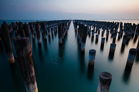 澳大利亚墨尔本港的王子码头旅游景观海岸反射都市港口帆船天空中心海滩图片