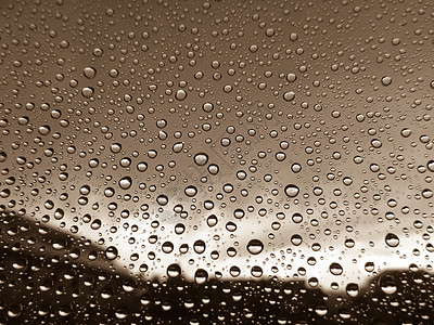 雨天车夏季的雨天季节风暴墙纸宏观气泡反射水滴环境雷雨下雨背景
