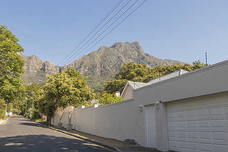 南非开普敦Claremont街 全景色桌山街道远足风景建筑学地标城市生活蓝色公园区域旅行图片