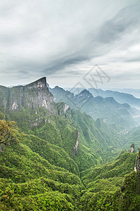 中国天门山山国家顶峰顶点公园图片