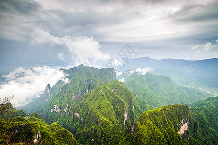 中国天门山山顶点公园顶峰国家图片