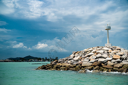 断流线海滩积木海堤水泥海浪海岸线沉淀侵蚀障碍海洋图片