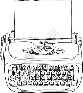 带纸手式拖拉的便携式回装便携绘画古董机械出版商机器打印新闻故事按钮编辑图片