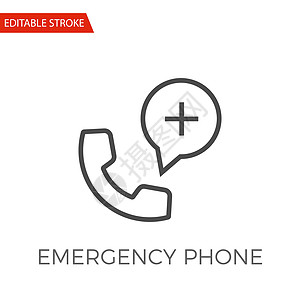 紧急电话矢量 Ico数字诊所药品帮助医院援助互联网医疗保健卫生图片