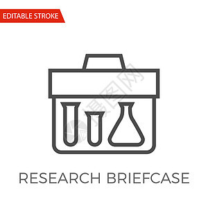 研究简介矢量图标商业学习生物学网络医疗插图化学监控案件科学背景图片