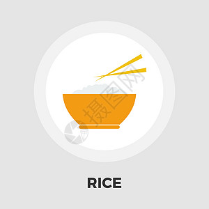 水稻图标 fla饮食木头午餐美食餐厅厨房卡通片绘画插图筷子图片