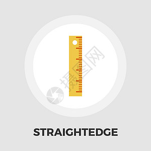 直正图标平板绘画直尺建筑学塑料乐器艺术金属公制工具学生图片