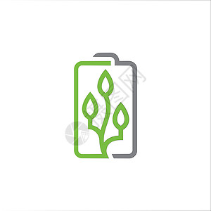 生态自然-可再生能源安全能源电池Logo Logo号图片