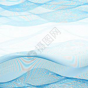 蓝丝带和白丝带相互交织的插图背景图片