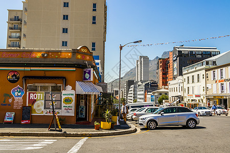 在开普敦的奥兰治印度餐馆城市房屋餐厅历史旅游邻里文化房子街道旅行图片