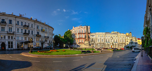 乌克兰敖德萨广场建筑奇观餐厅港口艺术历史街道城市酒店广场图片