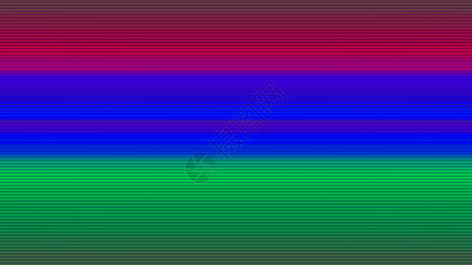 彩色线显示器染色彩虹水平条纹笔触帆布墙纸扫描水彩艺术背景图片
