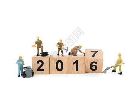2017年木制块号2017年团队工作玩具机器机械服务贮存日历庆典建筑图片