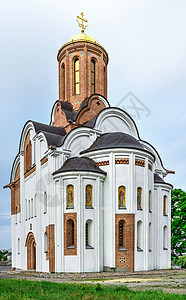 乌克兰教堂宗教纪念碑地区多云教会城市博物馆旅游建筑学旅行图片