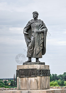 乌克兰比拉采尔克瓦亚罗斯拉夫智者纪念碑纪念碑城市景观宗教建筑博物馆多云地区教会旅行图片