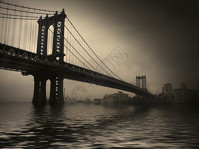 NYC 曼哈顿桥图片