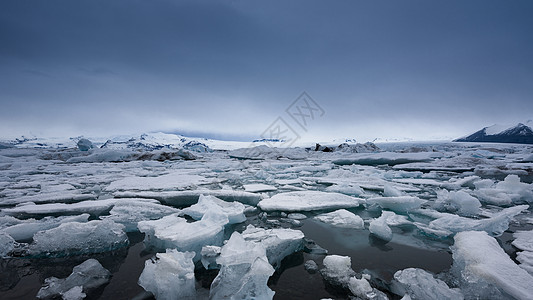 冰川环礁湖的冰山天气地标天空冰帽地貌冰川峡湾旅行温度旅游图片