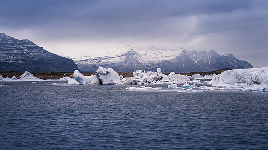 冰川环礁湖的冰山旅游天气冰川旅行地貌温度冰帽地标蓝色气候图片