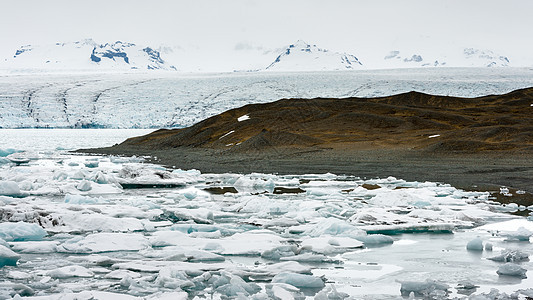 冰川环礁湖的冰山场景冰川荒野气候旅行天空蓝色温度图片