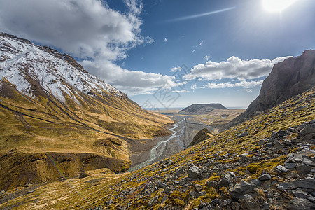 景色山地景观拍摄公园蓝色顶峰风景石头高山悬崖全景天空首脑图片