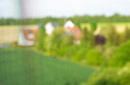视窗上的驱虫蚊帐 昆虫的驱虫剂屏幕害虫蓝色窗户肥皂消毒网格房子蚊子警告图片