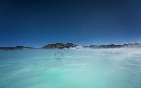 冰岛蓝色环礁湖温泉蒸汽火山旅游太阳水池娱乐地标矿物质吸引力图片