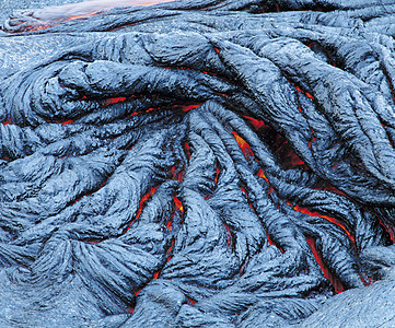 岩浆流动特征自然世界火山图片