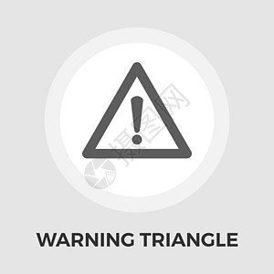 汽车图标的问题黑色红色风险三角形白色感叹号警报安全警告危险背景图片