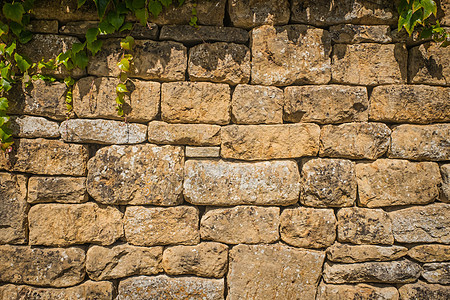 由传统的英国Cotswold石制成的隔离墙沉积粮食建造建筑学自然墙纸艺术砂岩石头时代图片