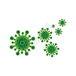 Corona病毒矢量说明图标细菌病原疱疹怪物生物疾病生物学细胞微生物学科学图片
