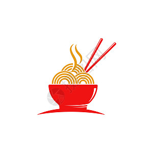 它制作图案面条食品标志符号早餐大豆美食标识菜单烹饪餐厅插图午餐筷子图片