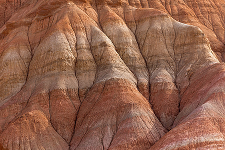 中国亚山地公园的彩虹山脉风景地貌首脑旅行顶峰丹霞沙漠远足地质学岩石图片