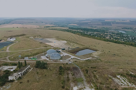 沼气站 生物气厂青贮气体金属生产商业农业建筑环境农村发酵图片